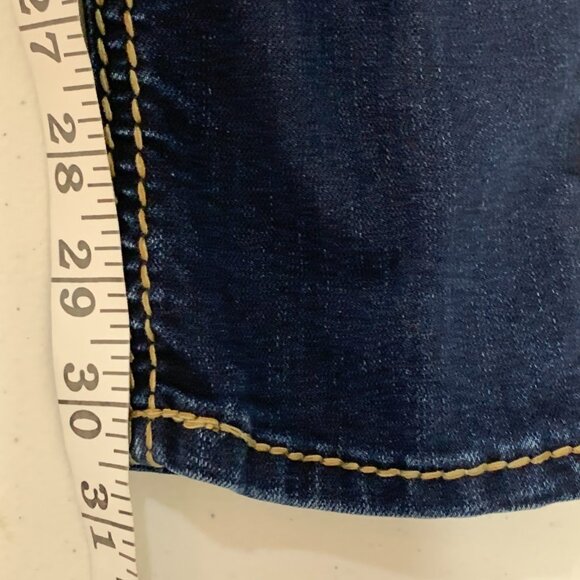 Silver Jeans Suki sz 28 Mid Super Skinny Dark Wash Inseam 30.5" - Picture 4 of 13